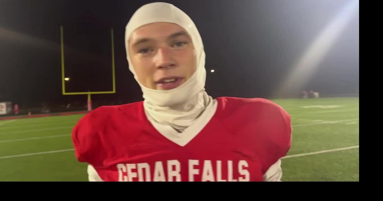 WATCH: Cedar Falls junior Carsen Gary has 145 yards receiving and 2 TDs in win over Waukee Northwest
