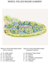 Hosta Garden Designs full hostas Made In The Shade Or Sun Green Scene Garden Designs Use Hostas Hosta Garden Designs garden ideas border ideas perennial planting perennial combination spring borders summer Made In The Shade Or Sun Green Scene Garden Designs Use Hostas