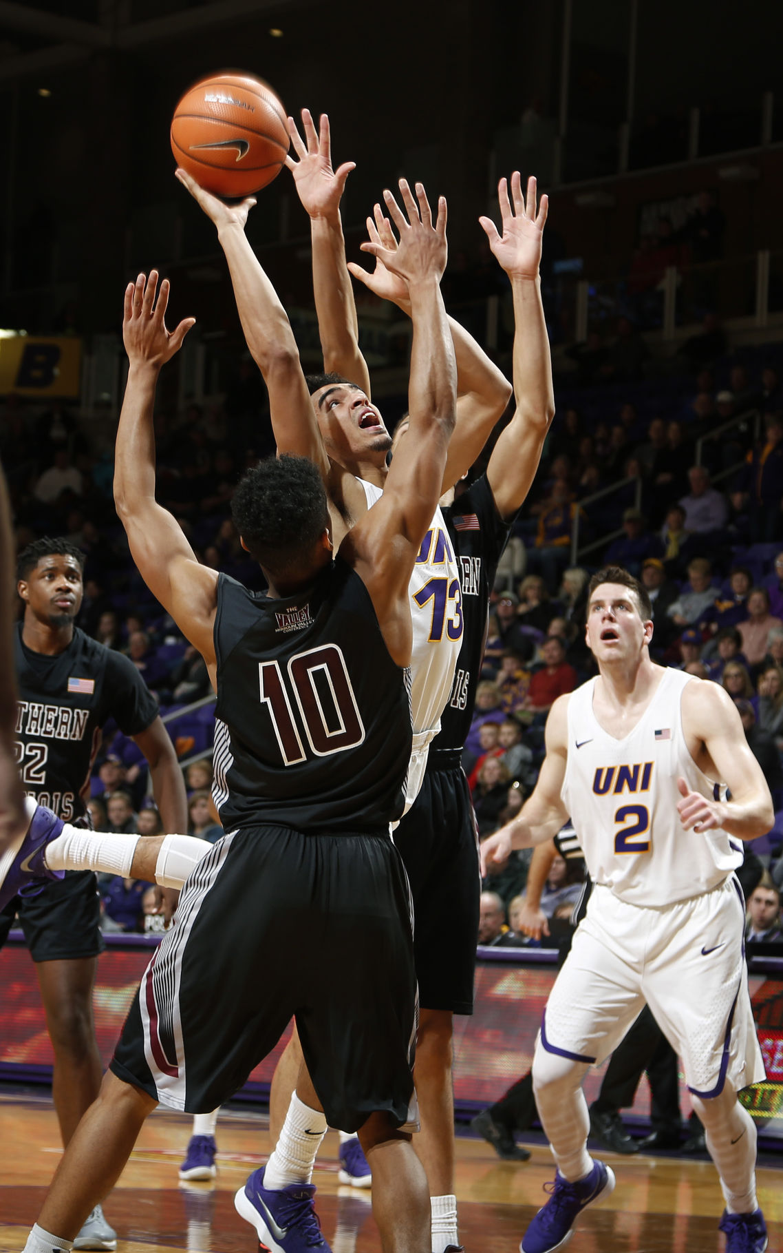 UNI basketball: Panthers struggle during loss to Salukis in MVC opener
