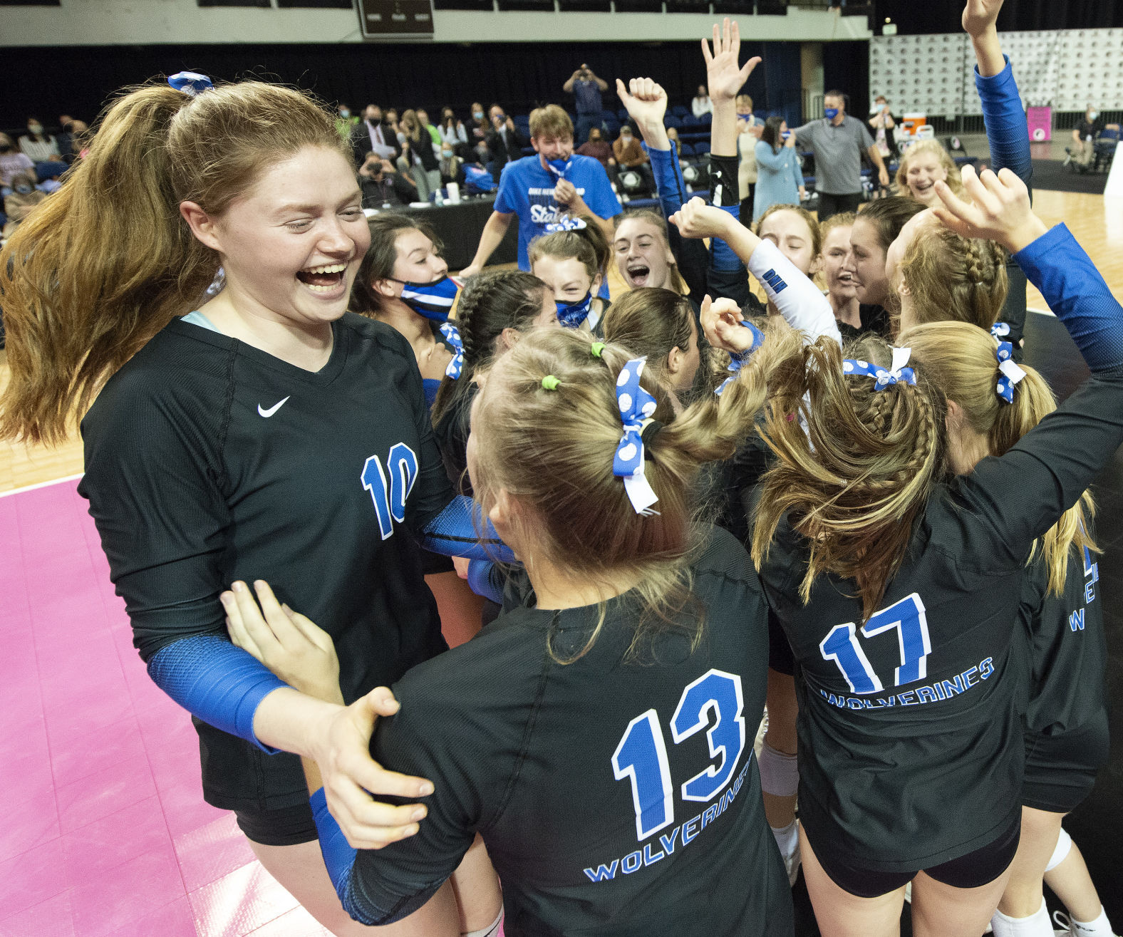 State Volleyball: Dike-New Hartford Completes Dominant Run To Title 14 ...