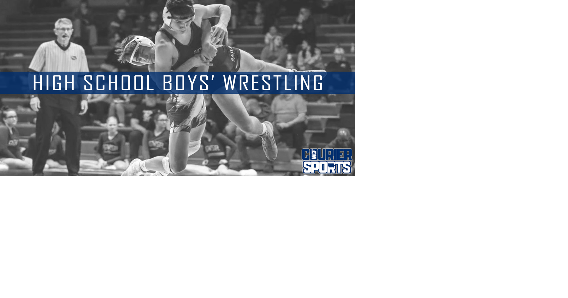 High School Wrestling Results from girls' and boys' tournaments