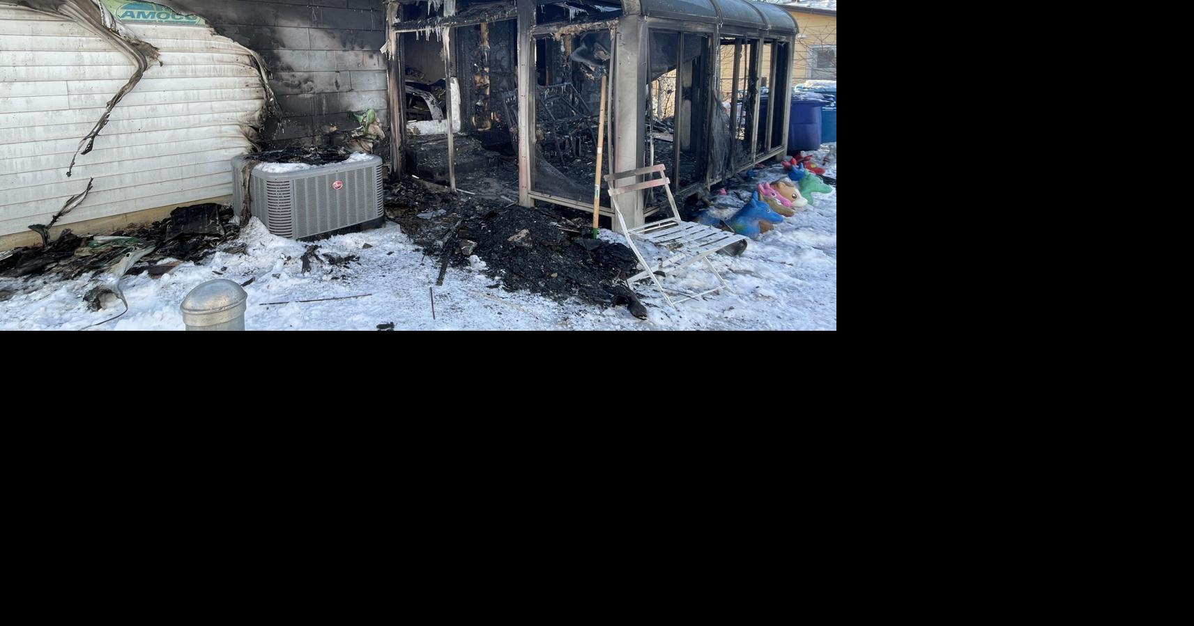 Woman injured in Sunday night house fire in Waterloo