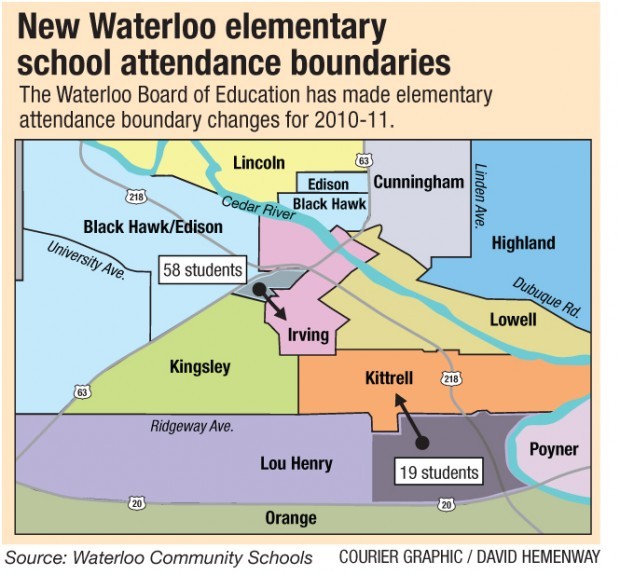 Waterloo Board OKs Plan To Move Fewer Students