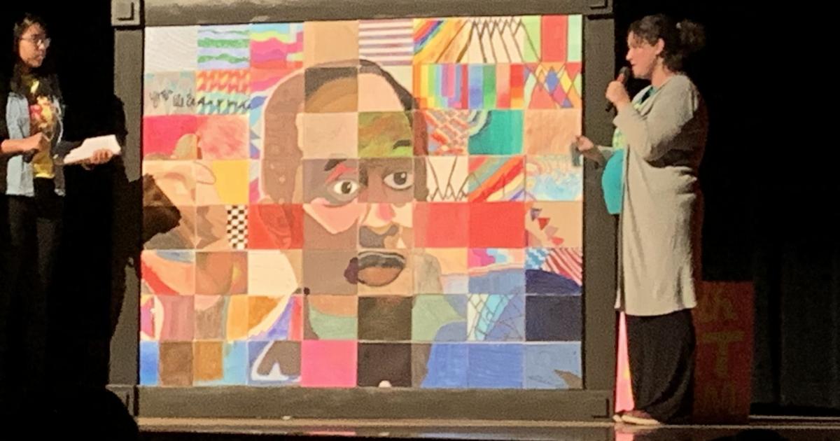 non-profit helping youth through art, dancing, poetry... Youth Art Team prepares gift of art activities for community