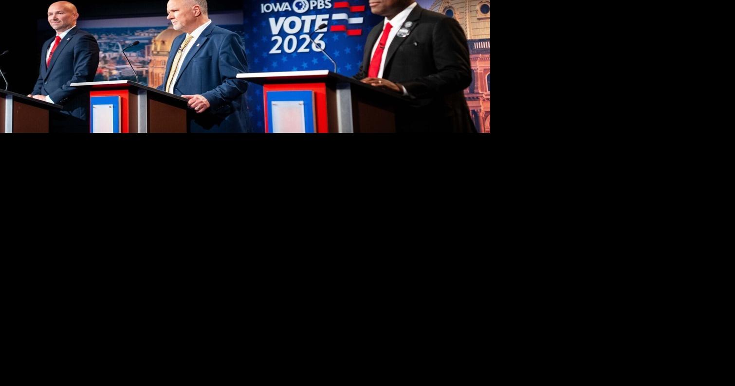 Abortion policy distinctions drawn in Iowa GOP gubernatorial primary debate