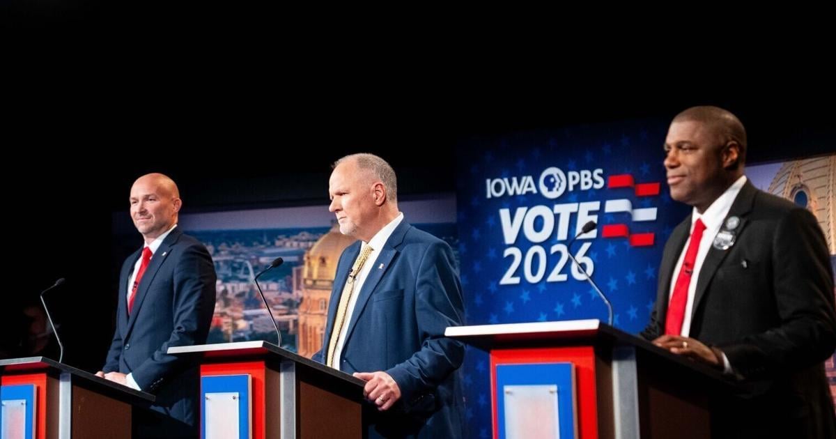Abortion policy distinctions drawn in Iowa GOP gubernatorial primary debate