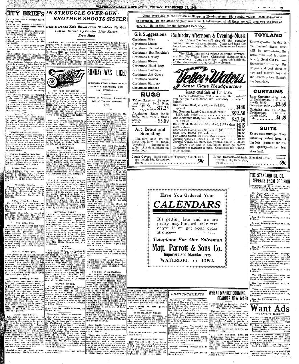 1909 ads
