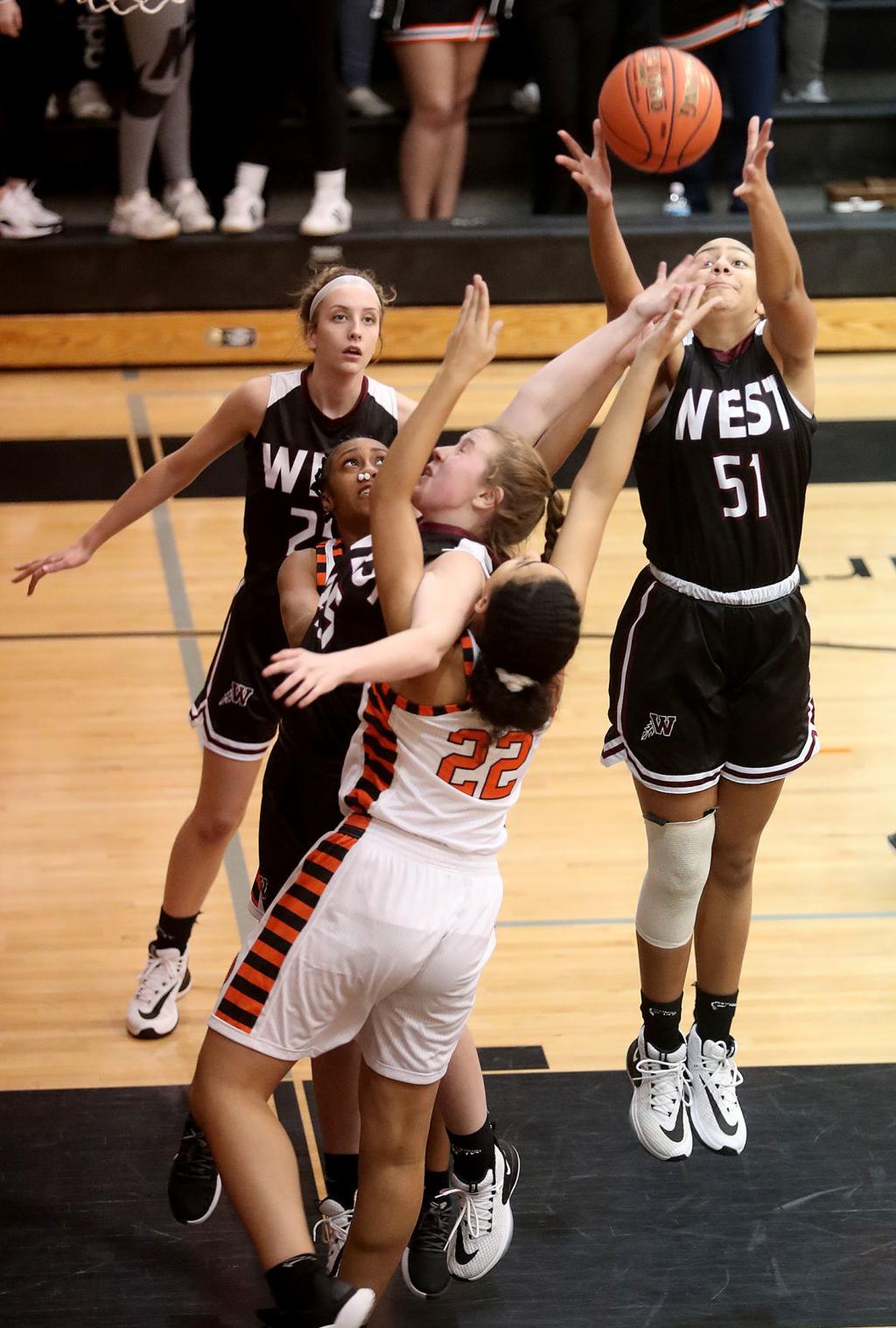 Prep Girls Basketball Waterloo West Races Past East Basketball