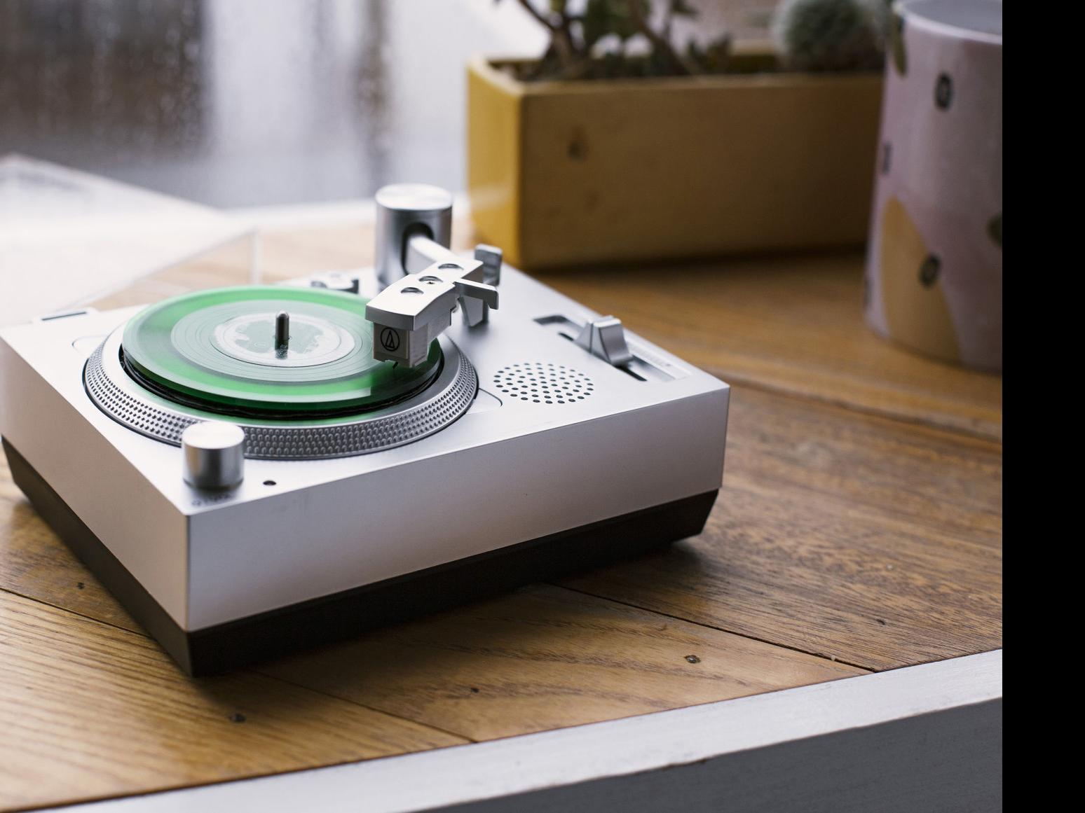 Past And Present Combine In Mini Turntable Technology Wcfcourier Com