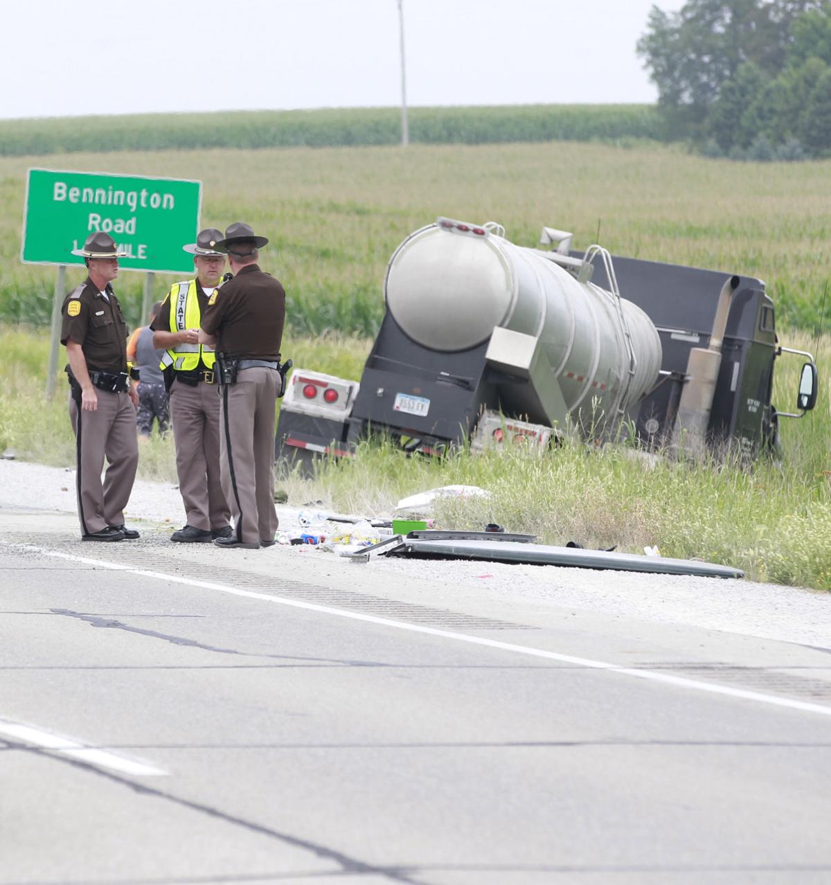 UPDATE WITH NAMES 1 hurt in Highway 63 crash Local News