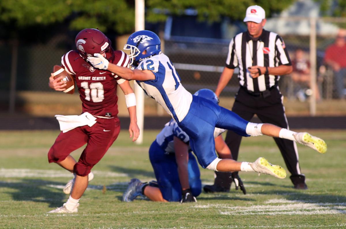 Grundy Center overpowers DikeNew Hartford, 350 Football