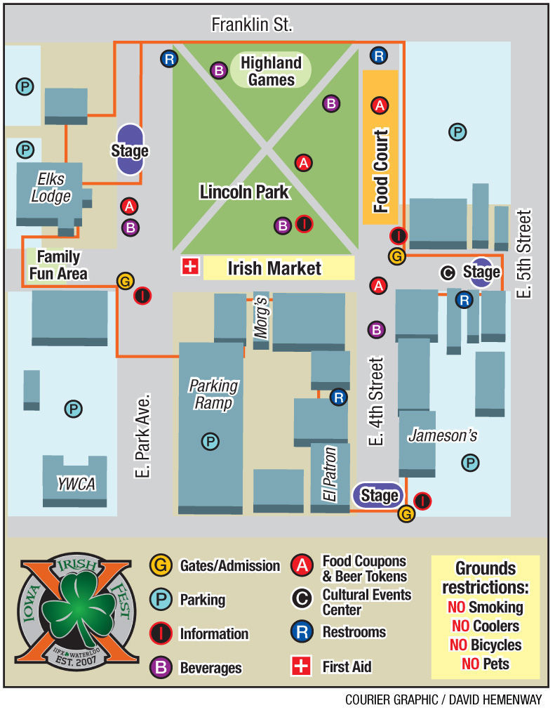 Waterloo Iowa Irish Fest 'rises' to occasion in opening festivities