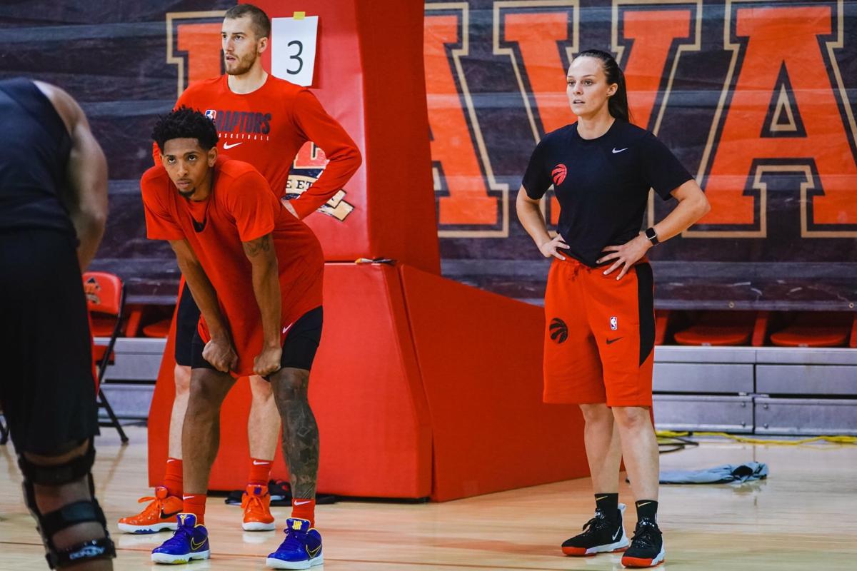 Uni Grad Brittni Donaldson Embraces Coaching During Toronto S Nba