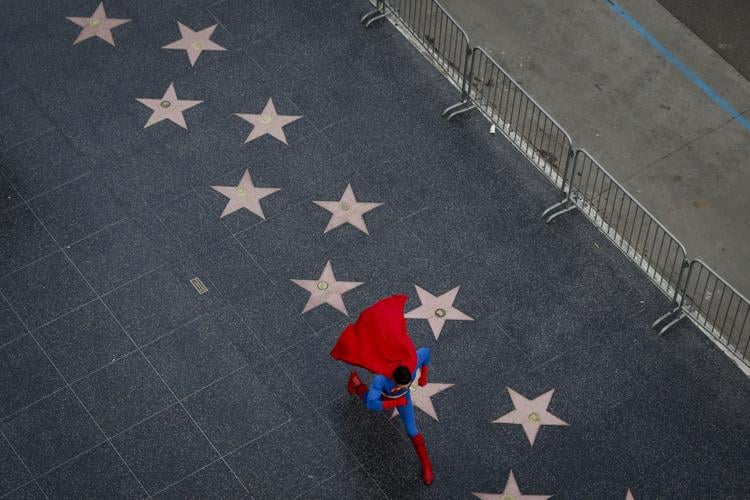APTOPIX Street Superheroes-Photo Essay
