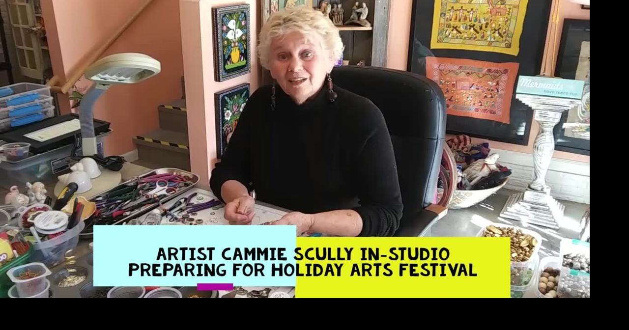 Artist Cammie Scully to bring ‘Decorations’ to Saturday’s Holiday Art Festival| Roadsleeper.com