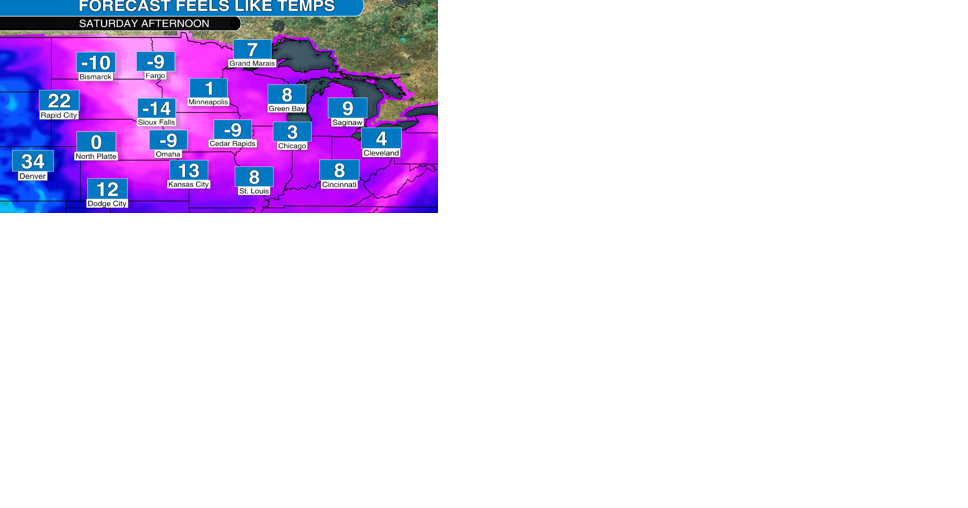 Forecast: Very cold temperatures in the Midwest this weekend - Vimarsana News