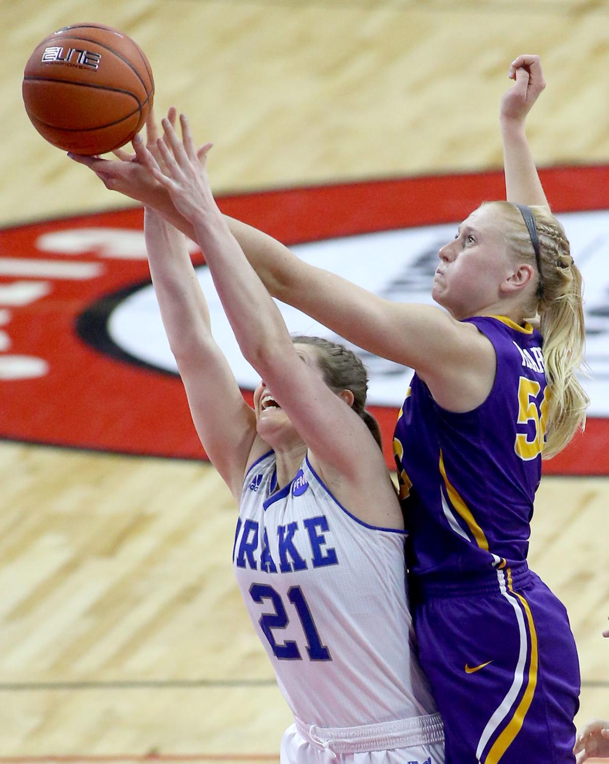 College women's basketball Drake captures MVC title over UNI, 7563