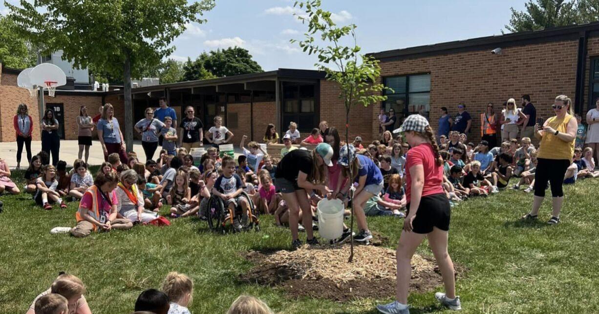 Orchard Hill students recognized for tree-planting project - Vimarsana News