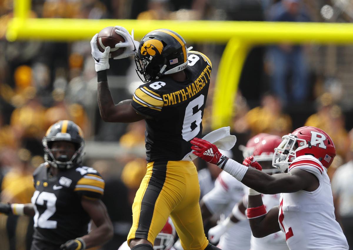 Iowa S Smith Marsette Has A Day To Remember Iowa Wcfcourier Com