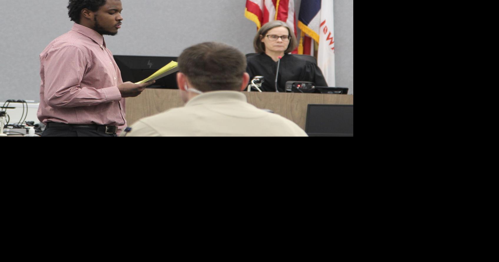 Man pleads guilty after a day of trial in July shooting