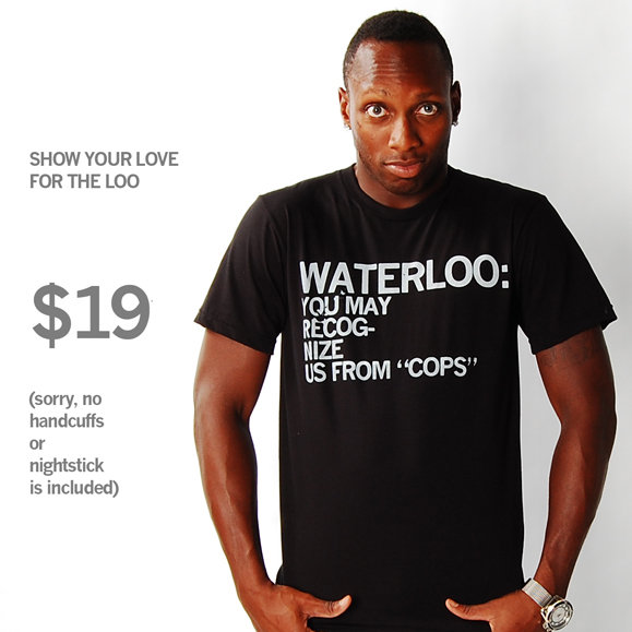 Continental Panda til stede City leaders decry Waterloo T-shirt; company pulls it from online ads, sales
