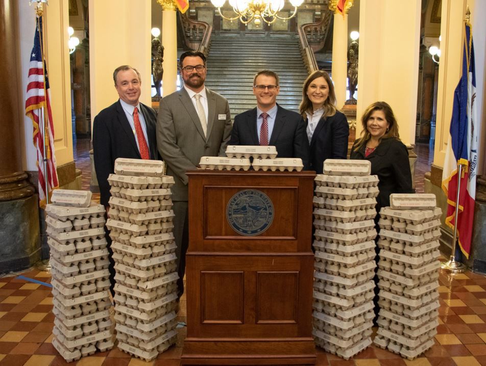 Northeast Iowa Food Bank To Receive Eggs Monthly Beginning In