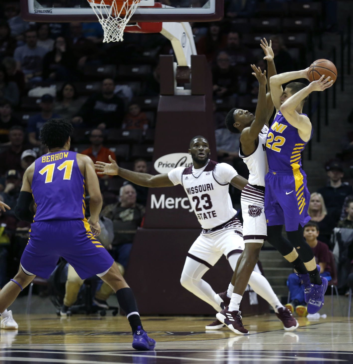 College Men's Basketball: UNI Makes A Statement At Missouri State | Men ...