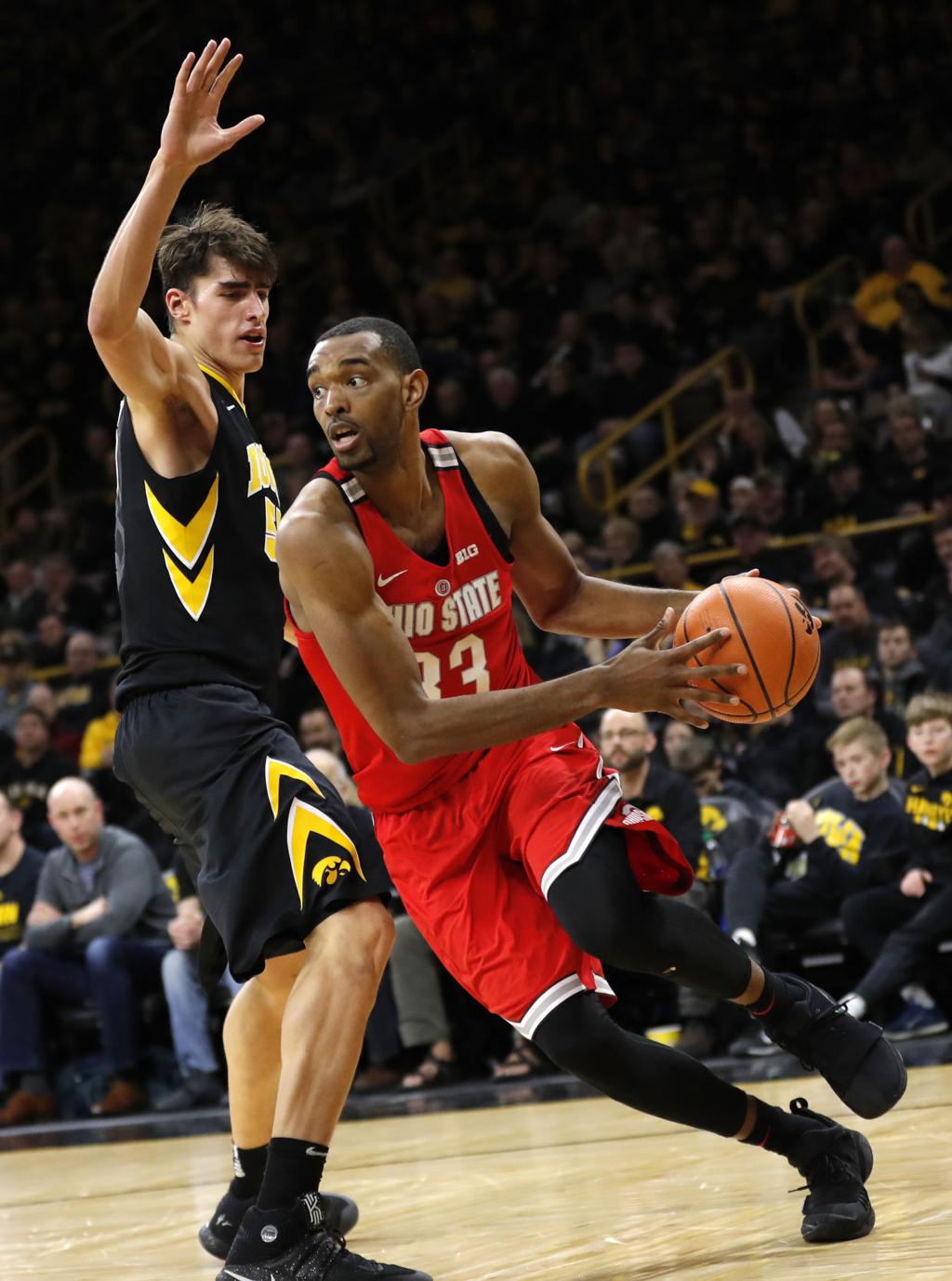 College Basketball Iowa Plays A Rerun During Loss To Ohio State