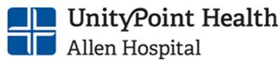 unitypoint health-allen hospital logo