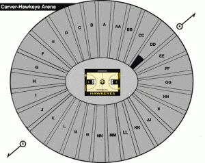 Hawkeye Stadium Seating Chart