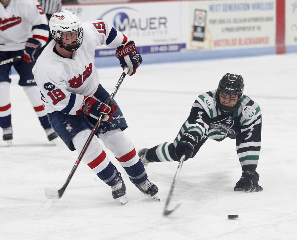 Prep hockey Warriors hold off Cedar Rapids for 43 win (PHOTOS