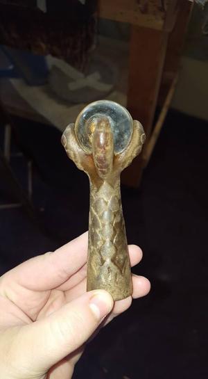 Brass Table Foot Before.jpg