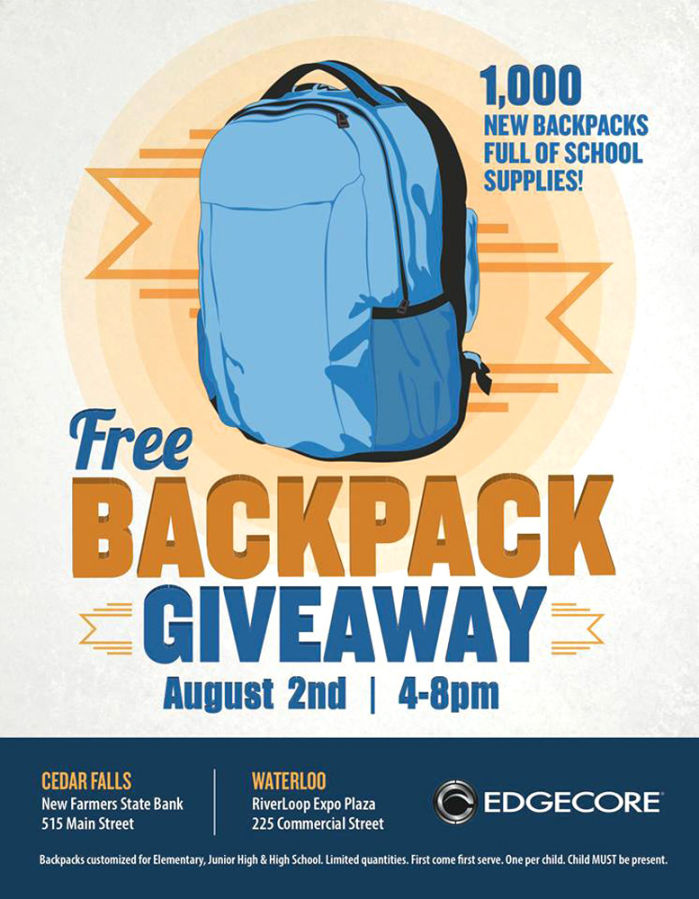 free backpacks