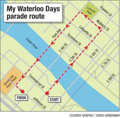 My Waterloo Days schedule of events