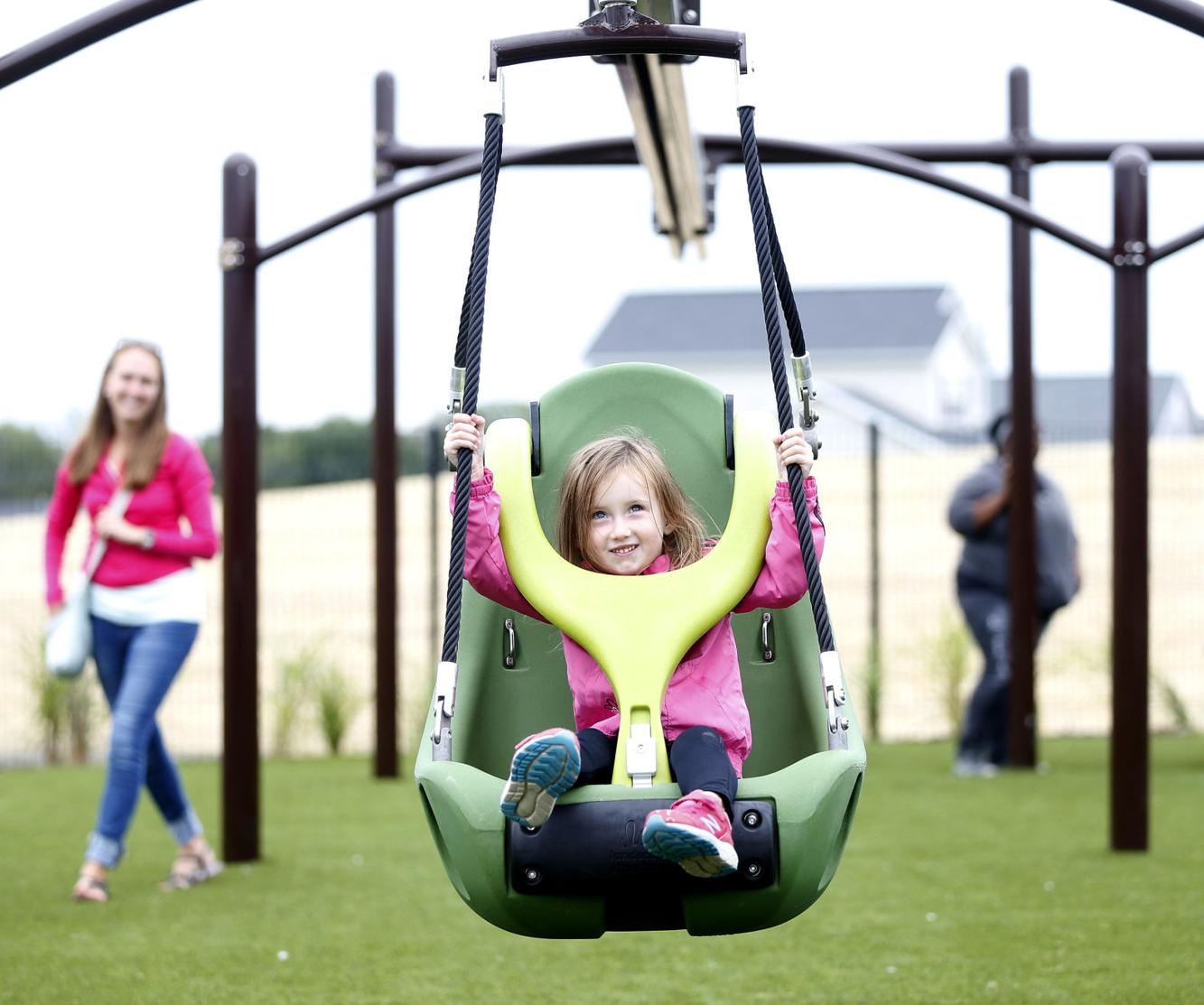 Labor of love Cedar Falls adaptive playground (PHOTOS)