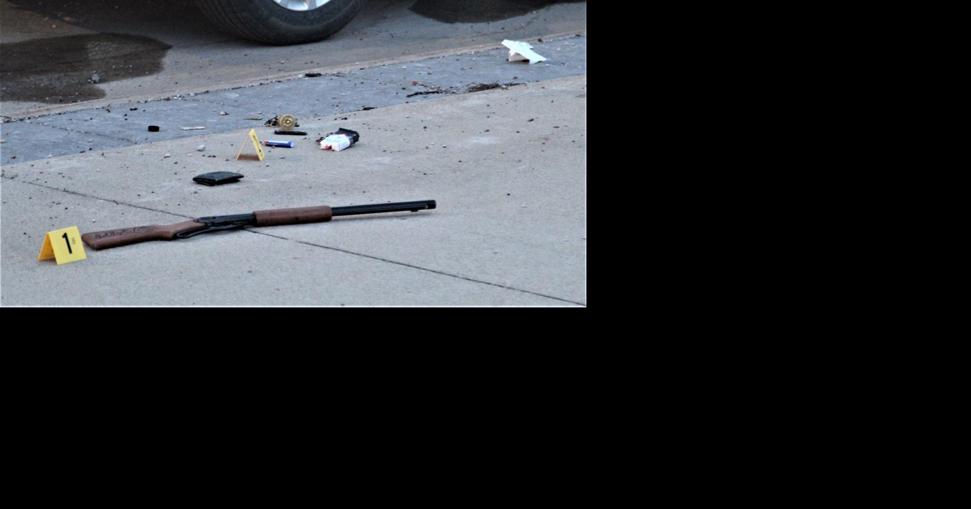Man who was shot when he chased deputies with a BB gun has been charged