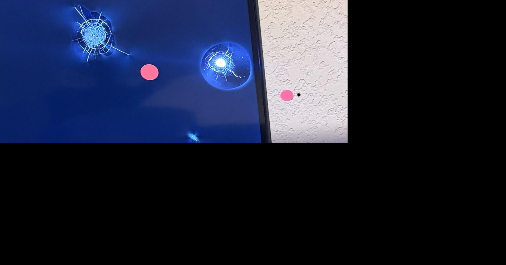 Police investigating accidental rifle shot through apartment wall