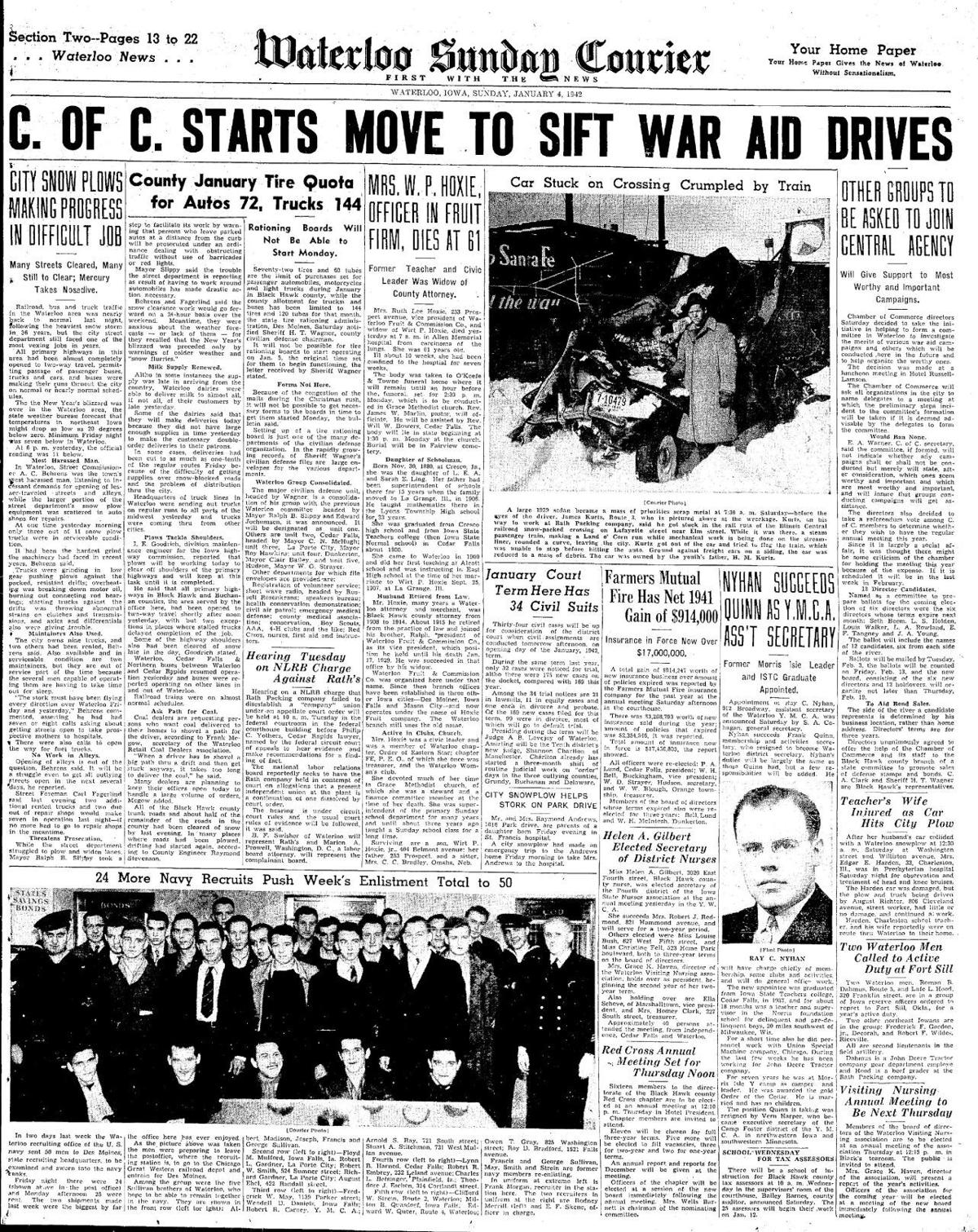 Courier Jan. 4, 1942