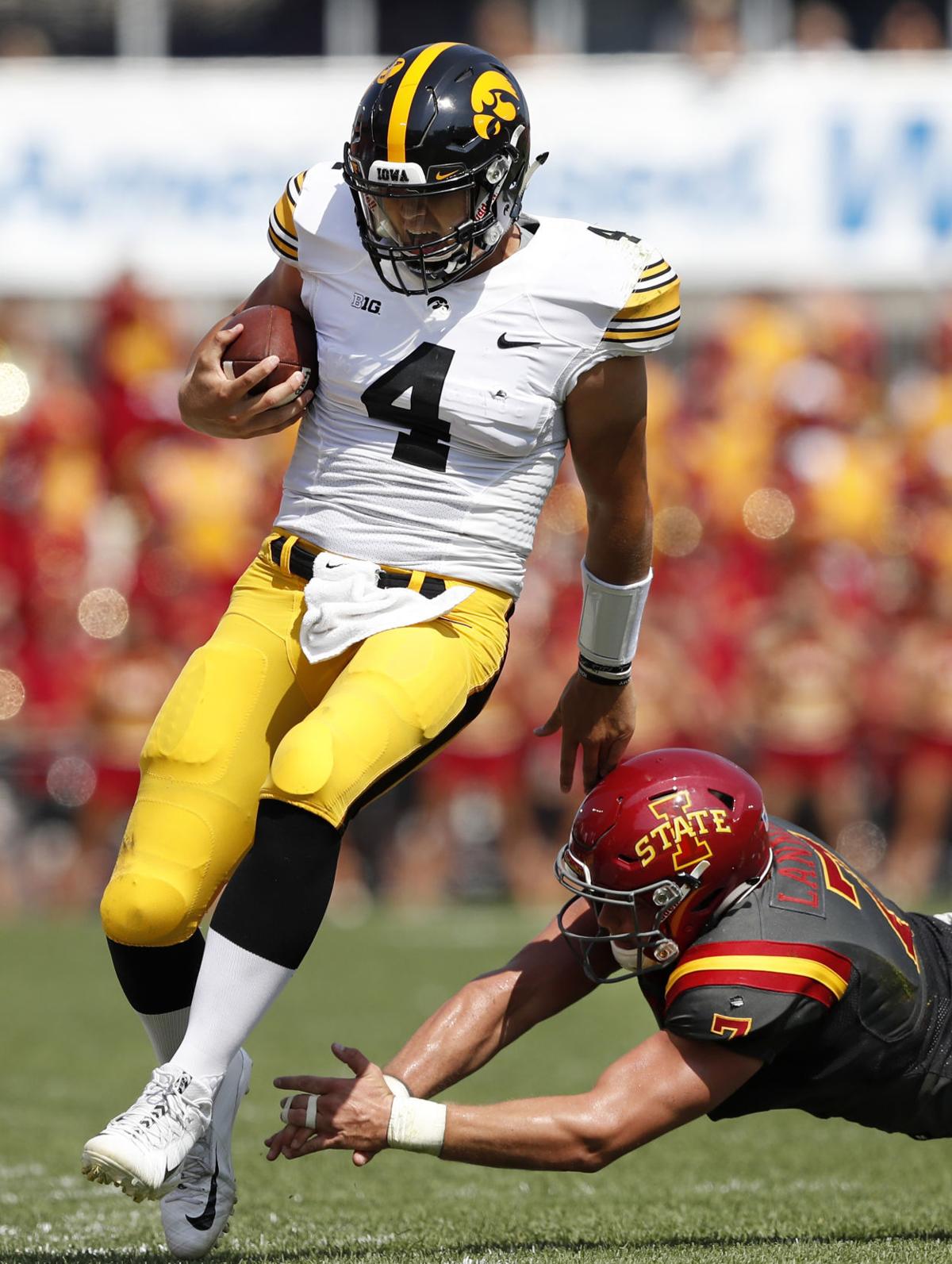 Iowa football Stanley growing into QB role Iowa