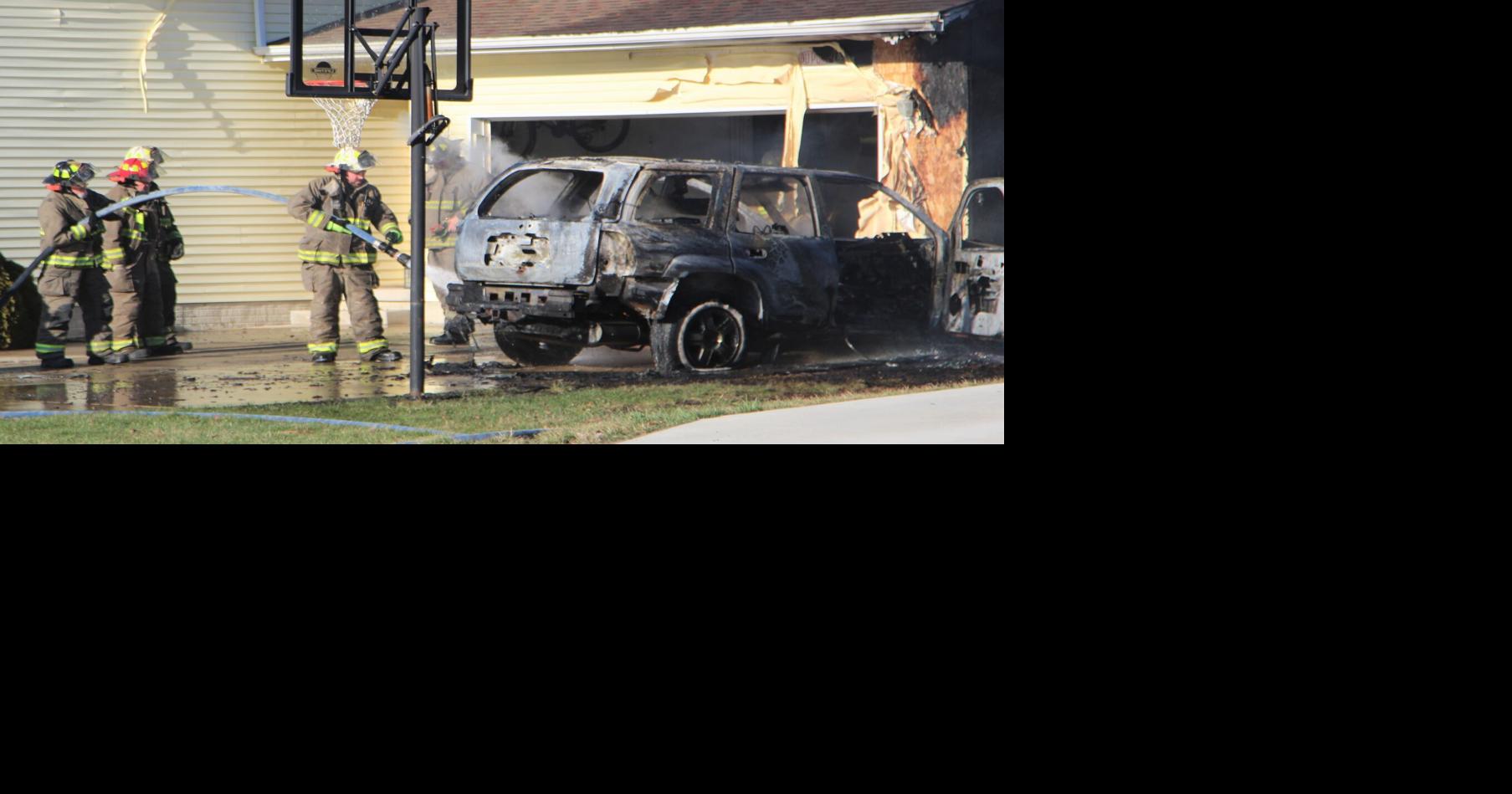 Fire damages Evansdale home