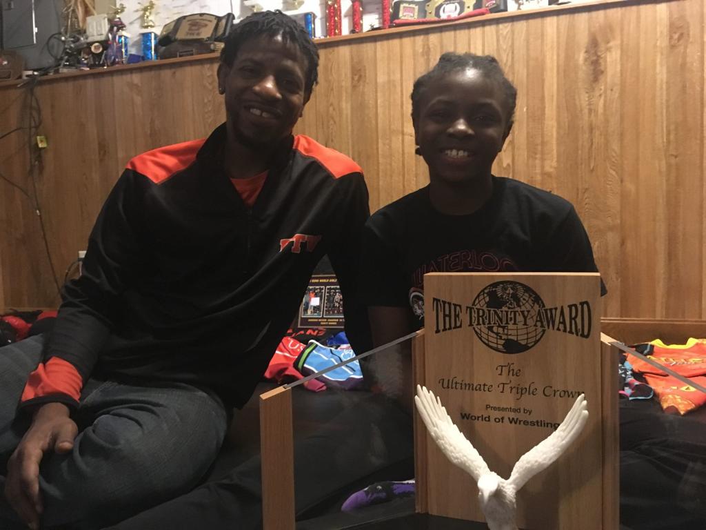 Waterloo Girl 10 Amassing National Wins In Wrestling Local