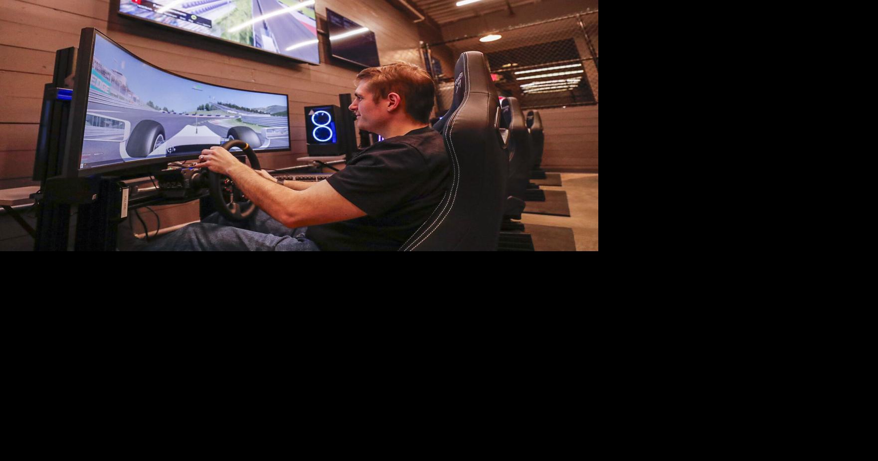 Grid Lounge in Cedar Falls gives aspiring race car drivers a “real” simulation experience