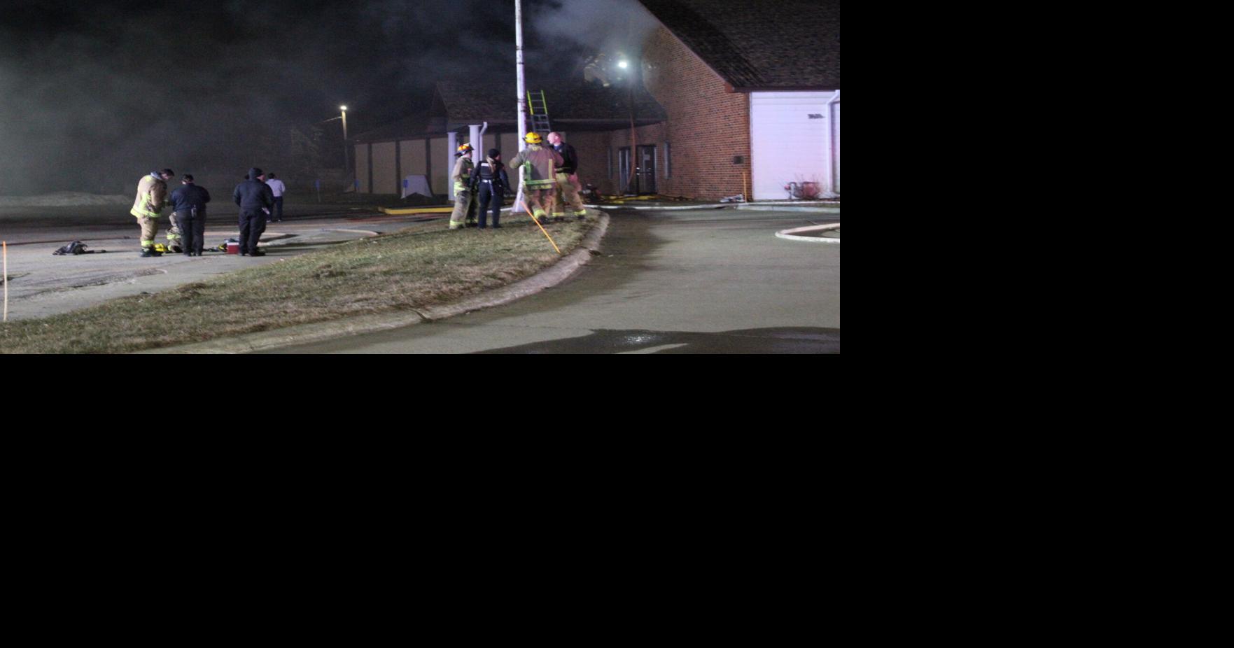 Cedar Falls church catches fire at Hudson, Greenhill roads