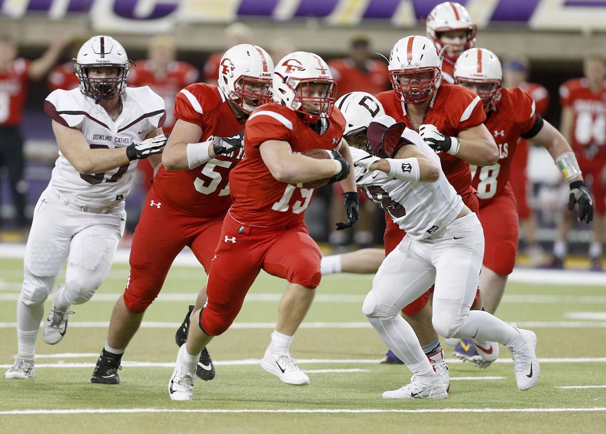 Class 4A state football final: Dowling rallies past Cedar Falls | Football | wcfcourier.com