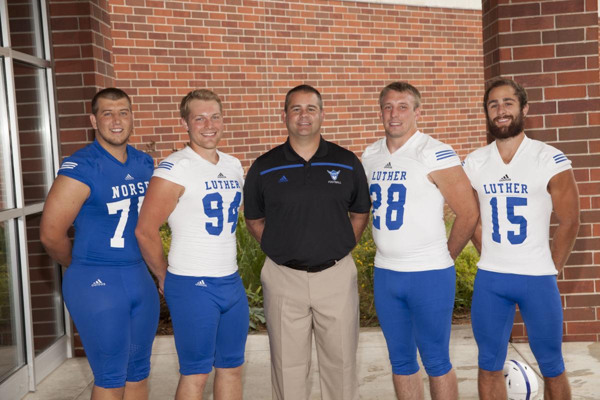 Luther football Better depth will help Norse in 2015 College
