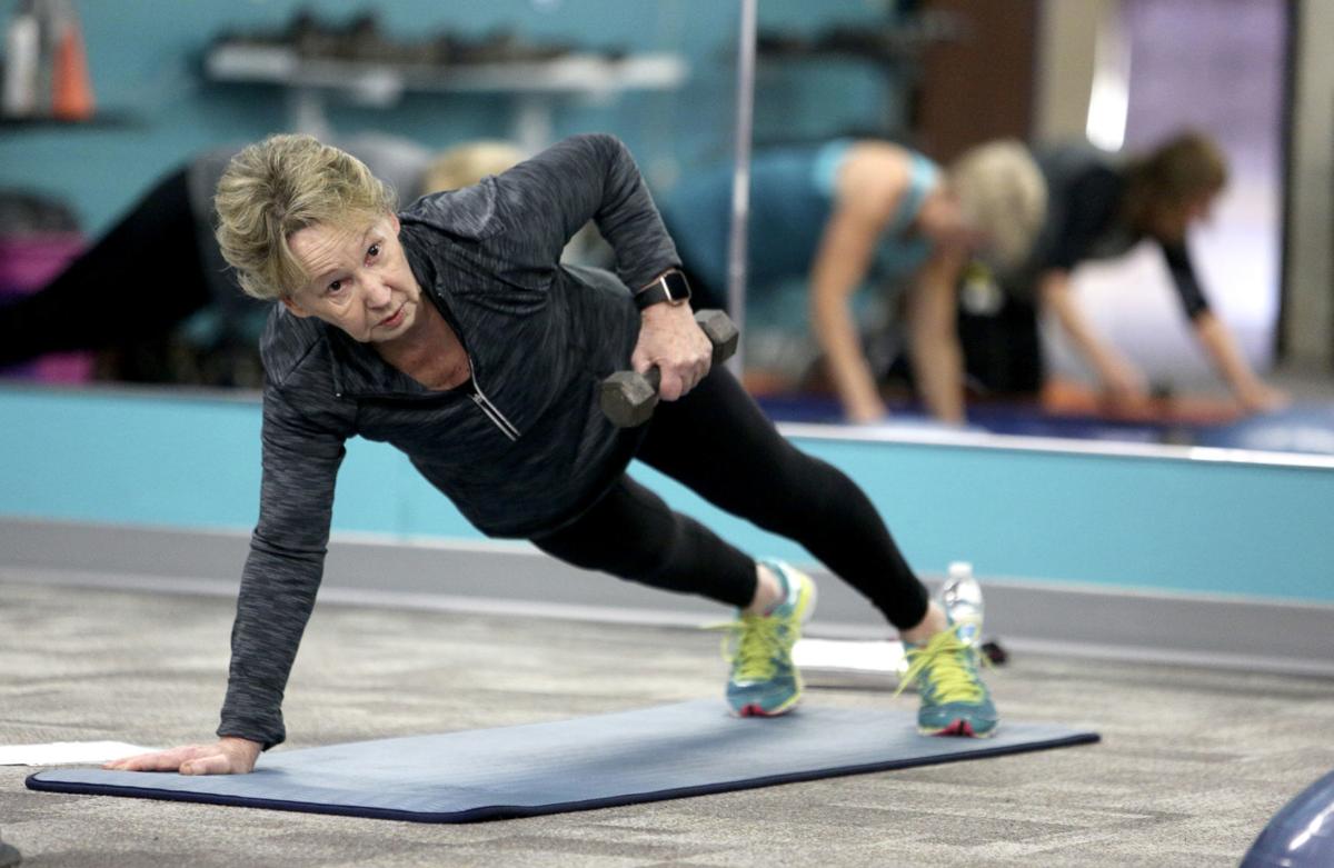 80-year-old fitness instructor inspires younger participants