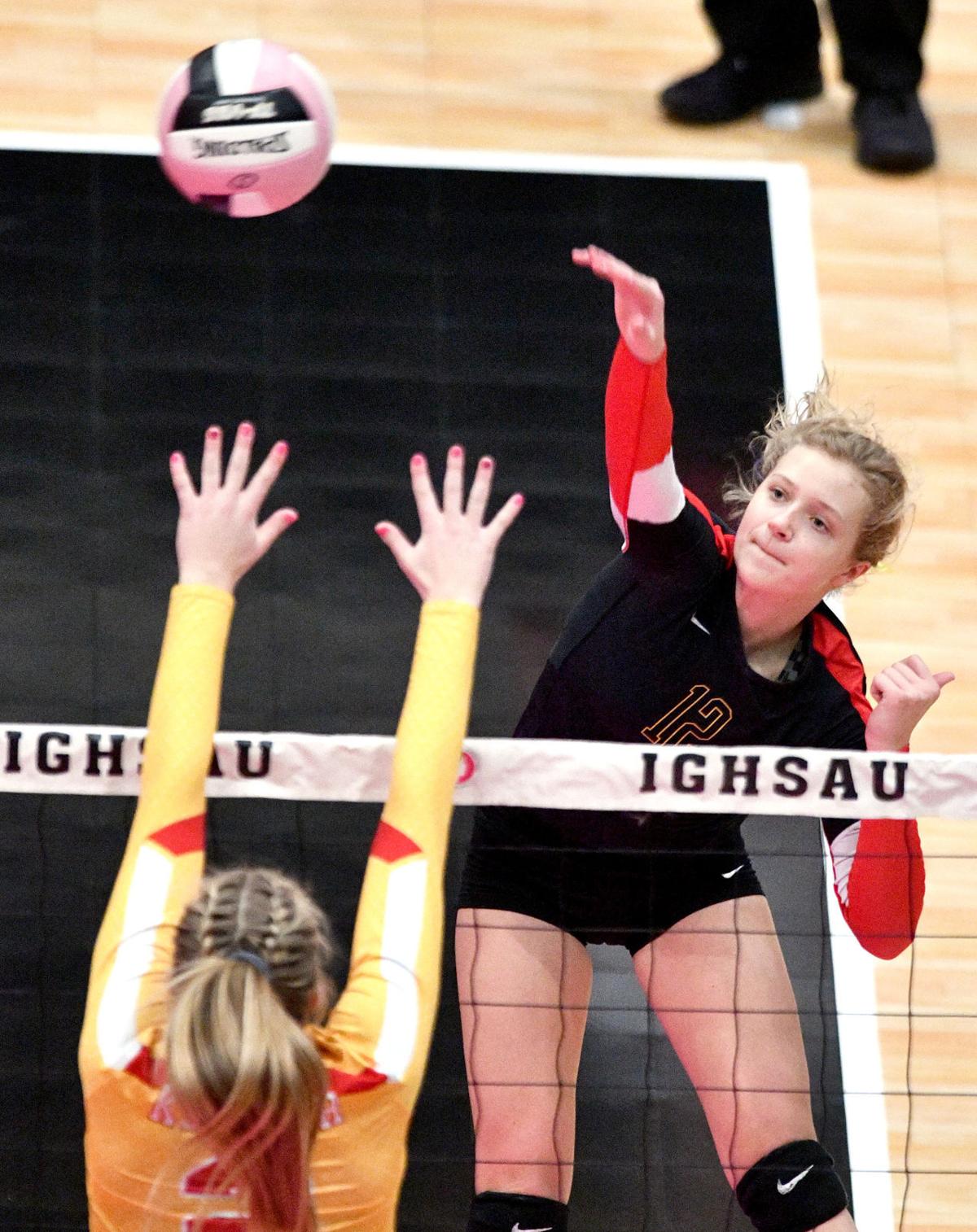 State Volleyball Carroll Kuemper Sweeps Iowa Falls Alden State Volleyball Carroll Kuemper Sweeps Iowa Falls Alden