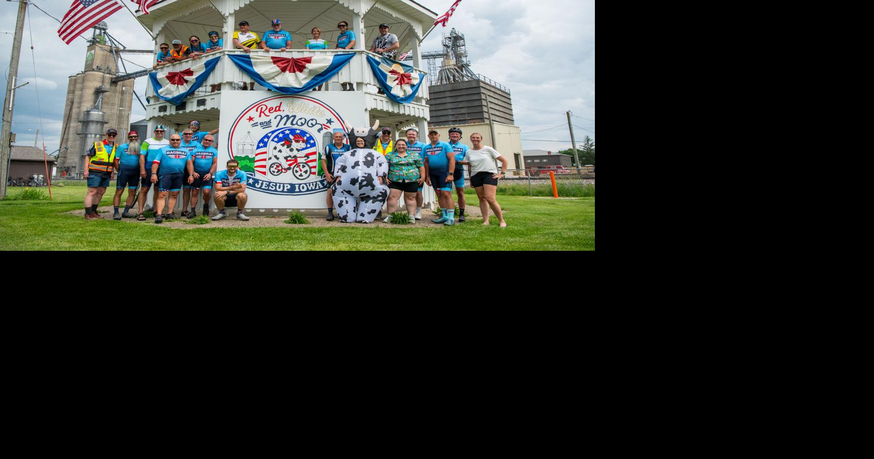 RAGBRAI riders passing through Black Hawk, Buchanan counties to get small-town experience