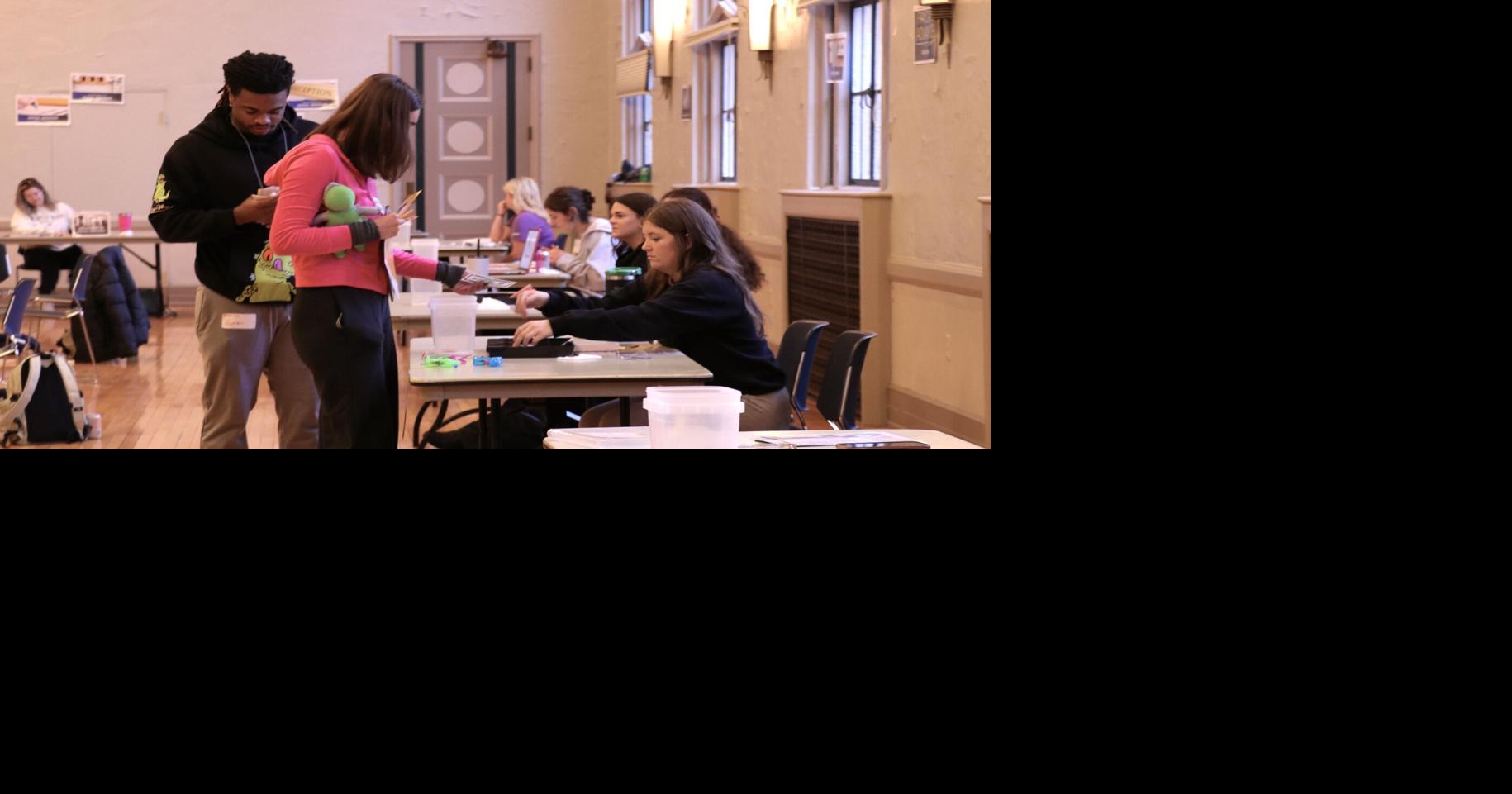 UNI education students take part in povery simulation event