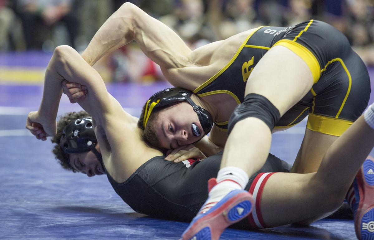 3A state wrestling championships GoHawks fly into first day lead